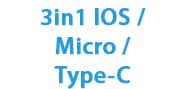 3in1 IOS / Micro / Type-C Cable