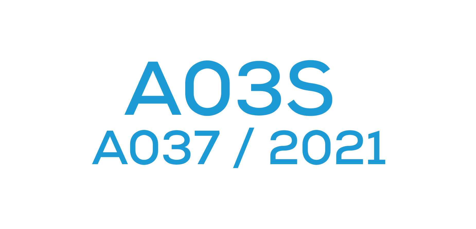 A03S (A037 / 2021)