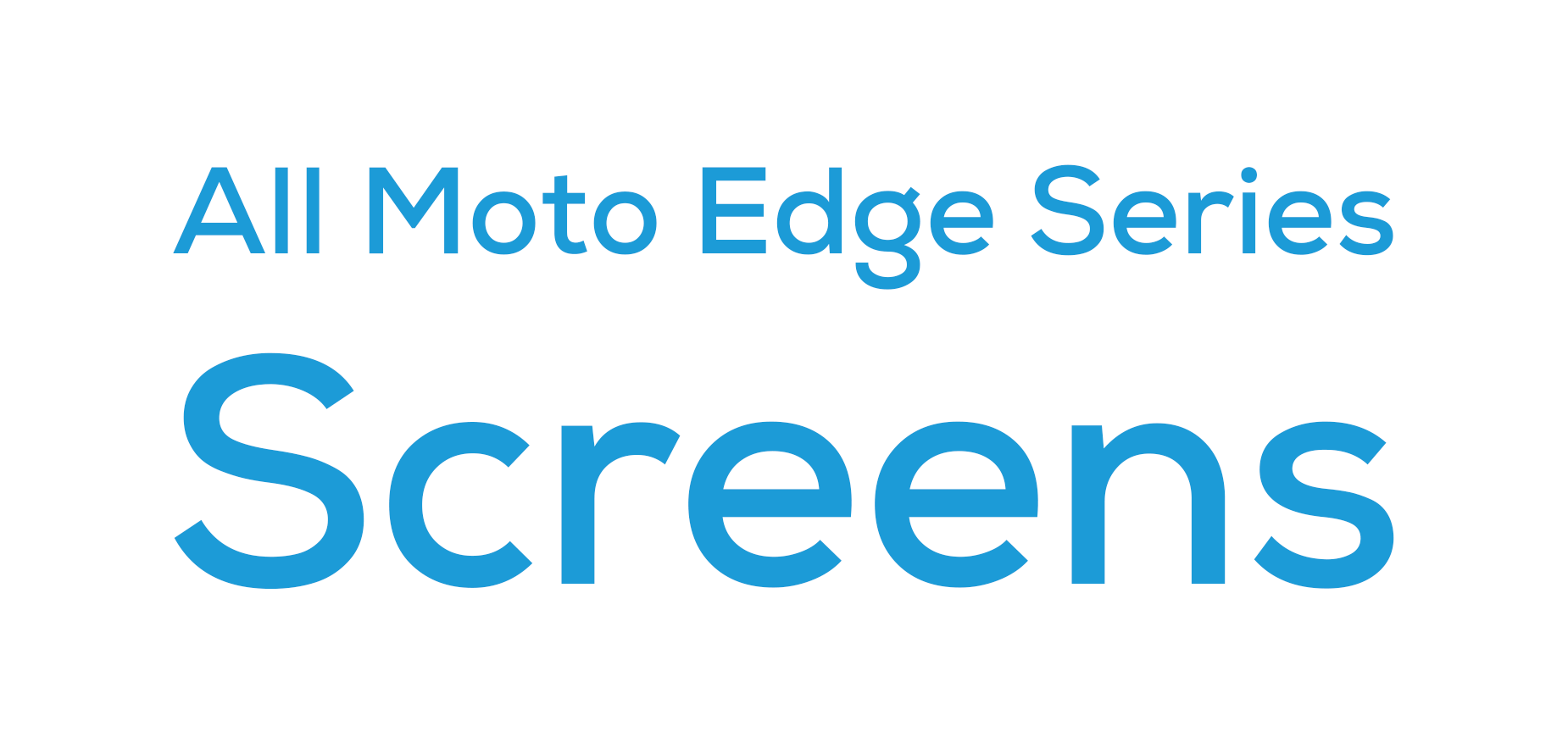 All Moto Edge Series Screens