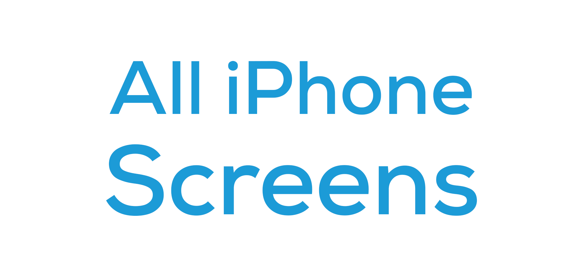All iPhone Screens