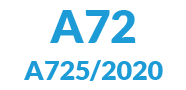 A72 (A725 / 2020)