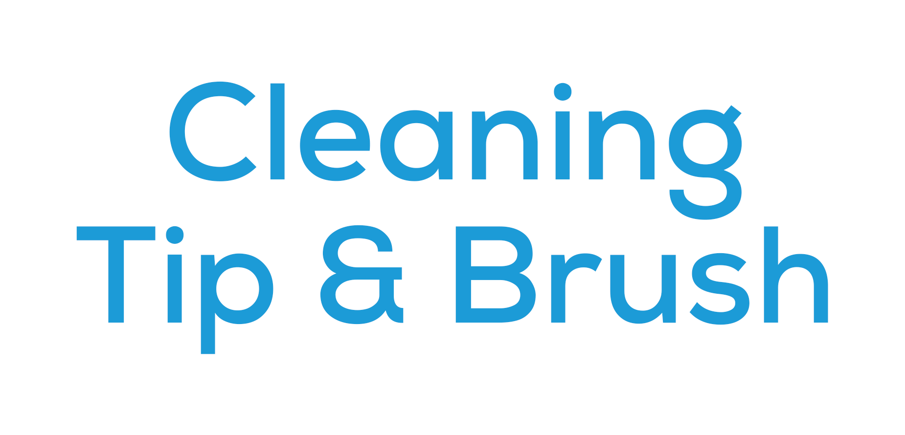 Cleaning Tip & Brush