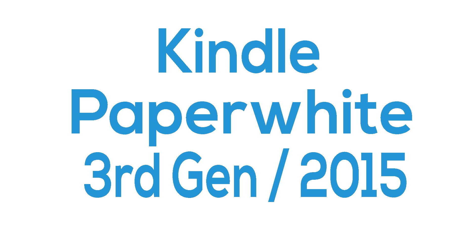 Kindle Paperwhite (3rd Gen / 2015)