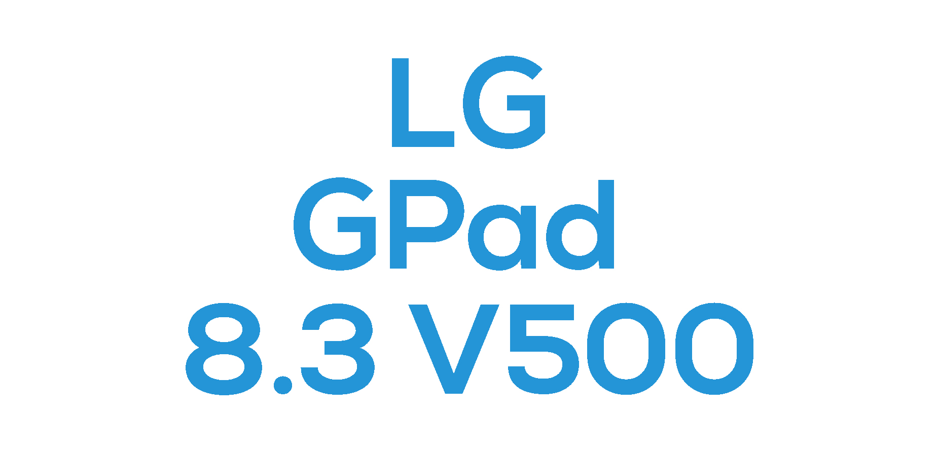G Pad 8.3 (V500)