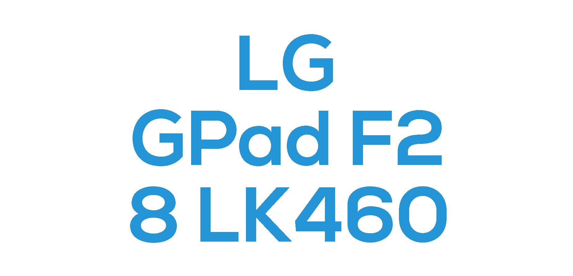 G Pad F2 8.0 (LK460)