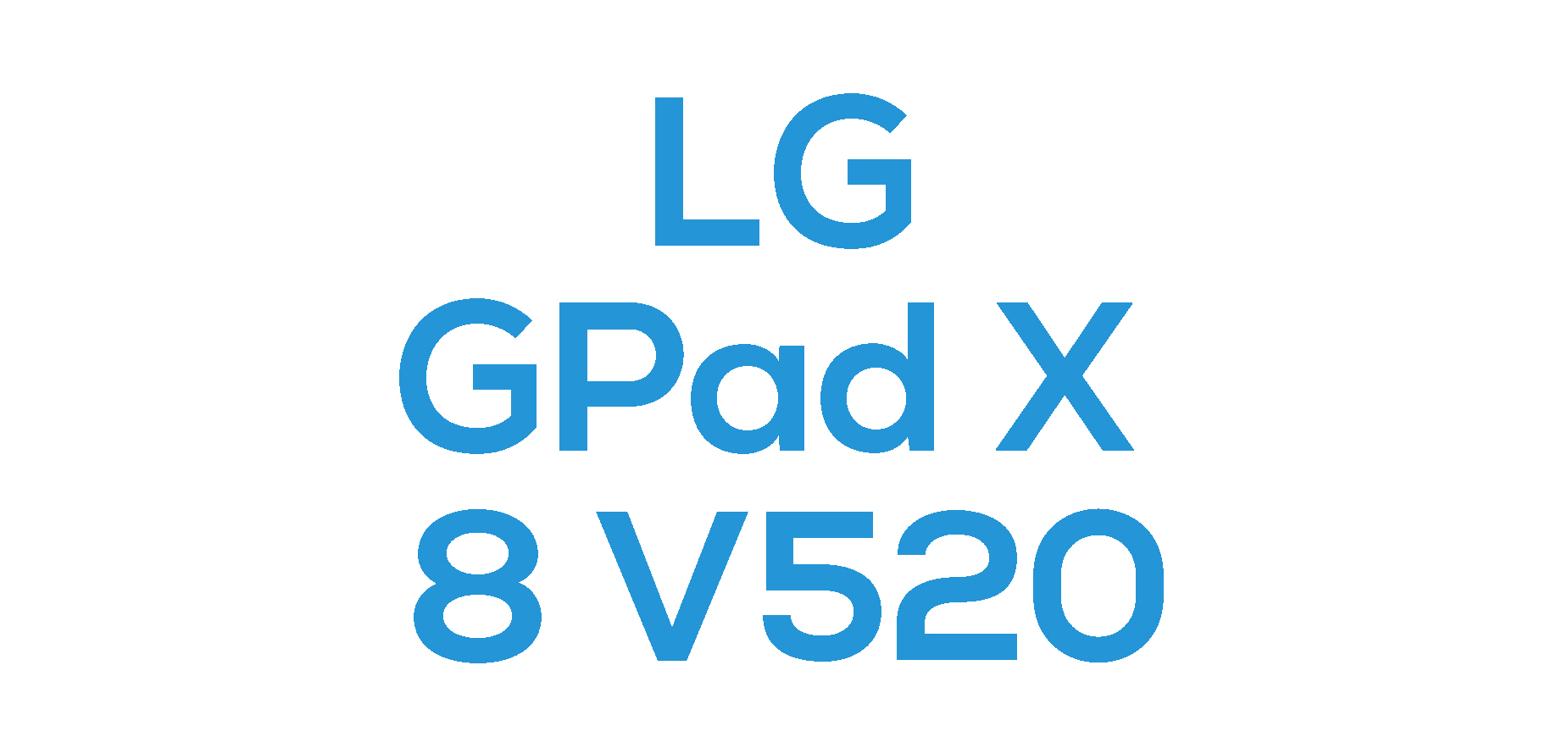 G Pad X 8.0 (V520)