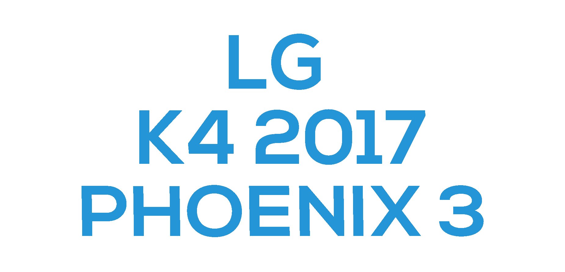 LG K4 (2017) Phoenix 3 M150