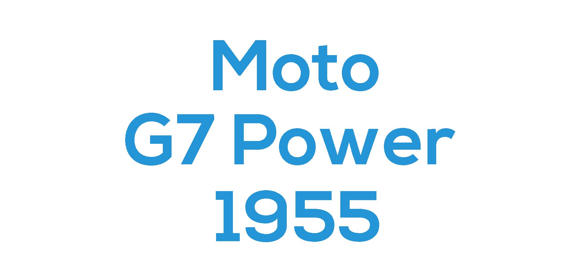 G7 Power 2019 (XT1955)