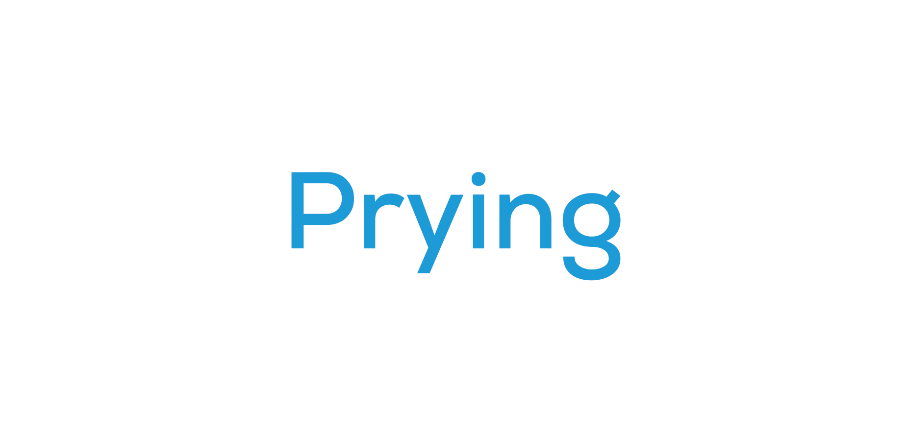 Prying