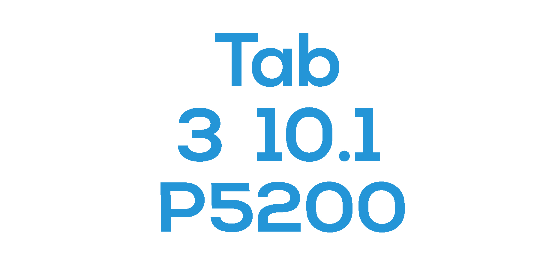 Tab 3 10.1" (P5200)