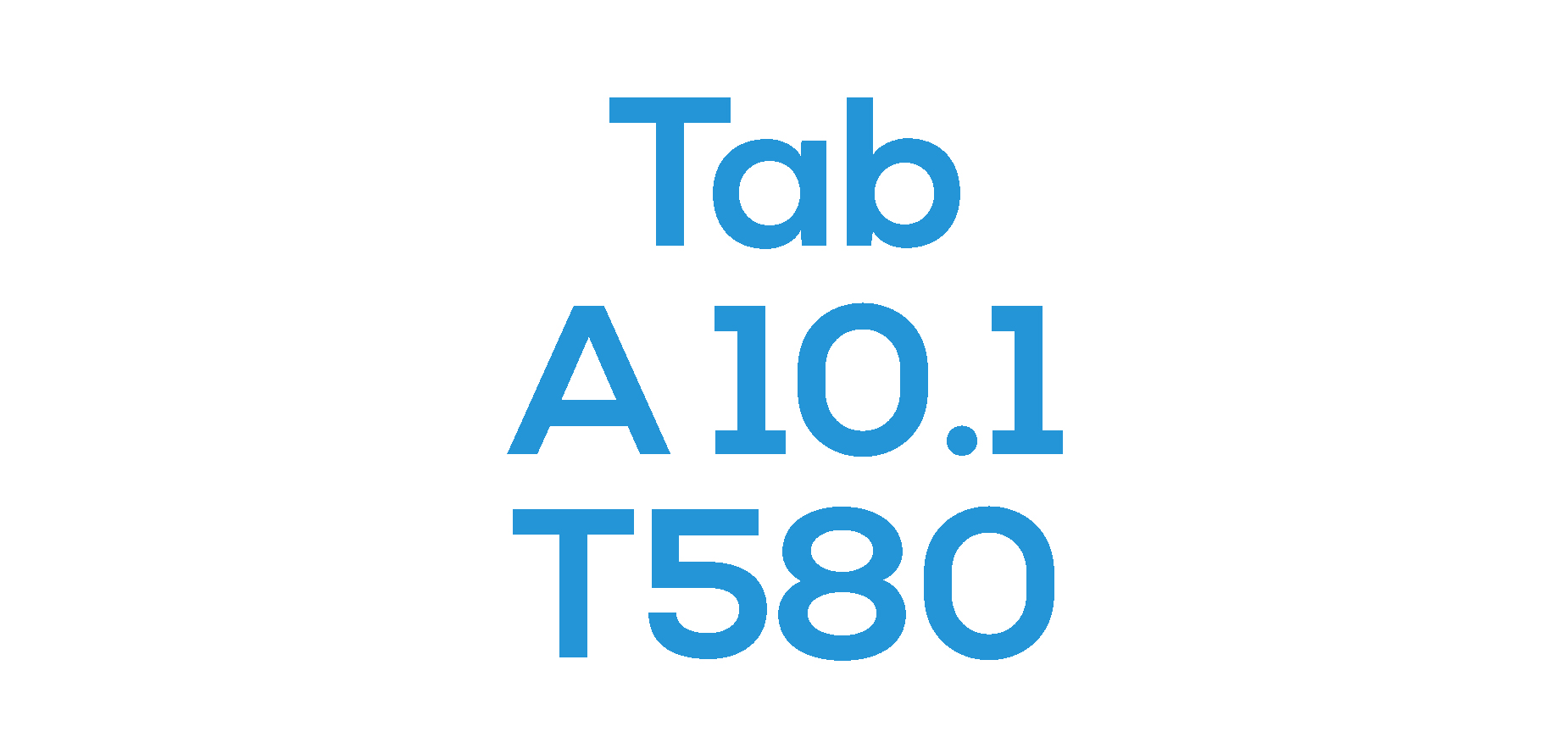 Tab A 10.1" (T580)