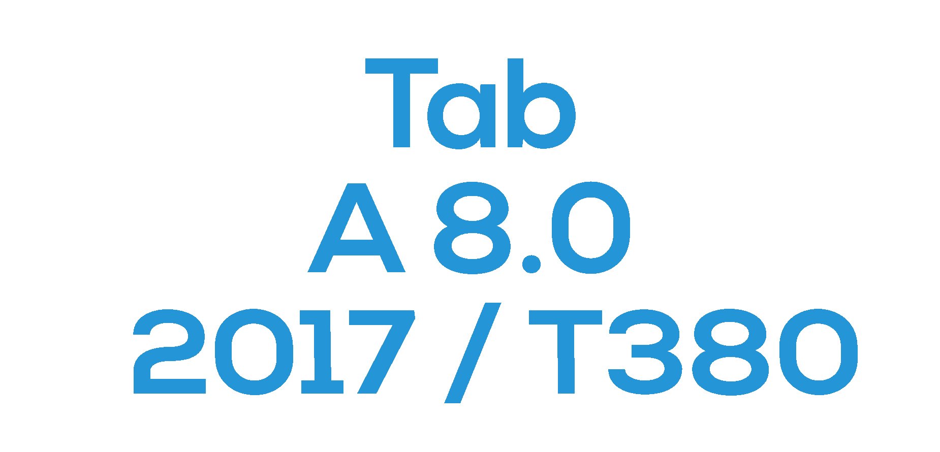 Tab A 8.0" 2017 (T380)