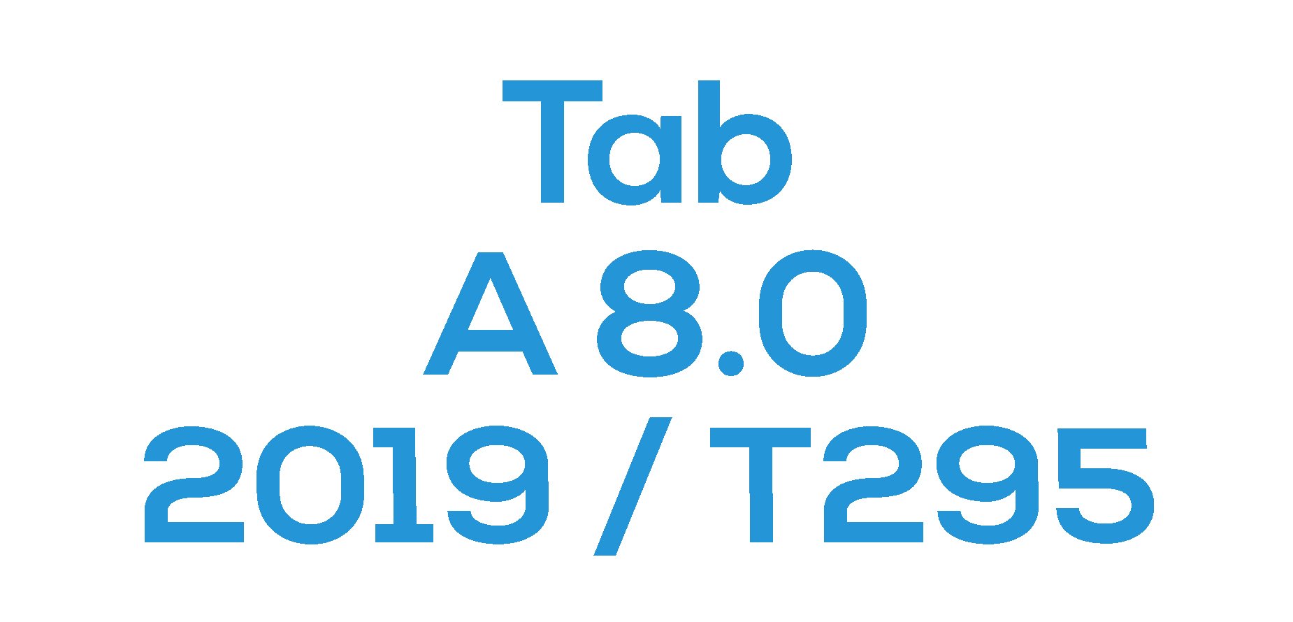Tab A 8.0" 2019 (T290 / T295)