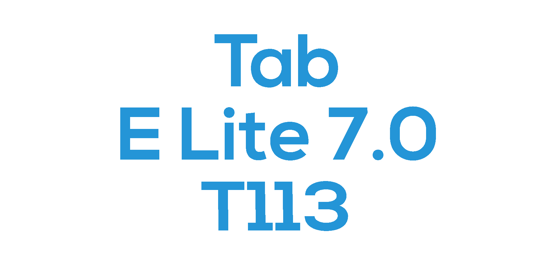 Tab E Lite 7.0" (T113)