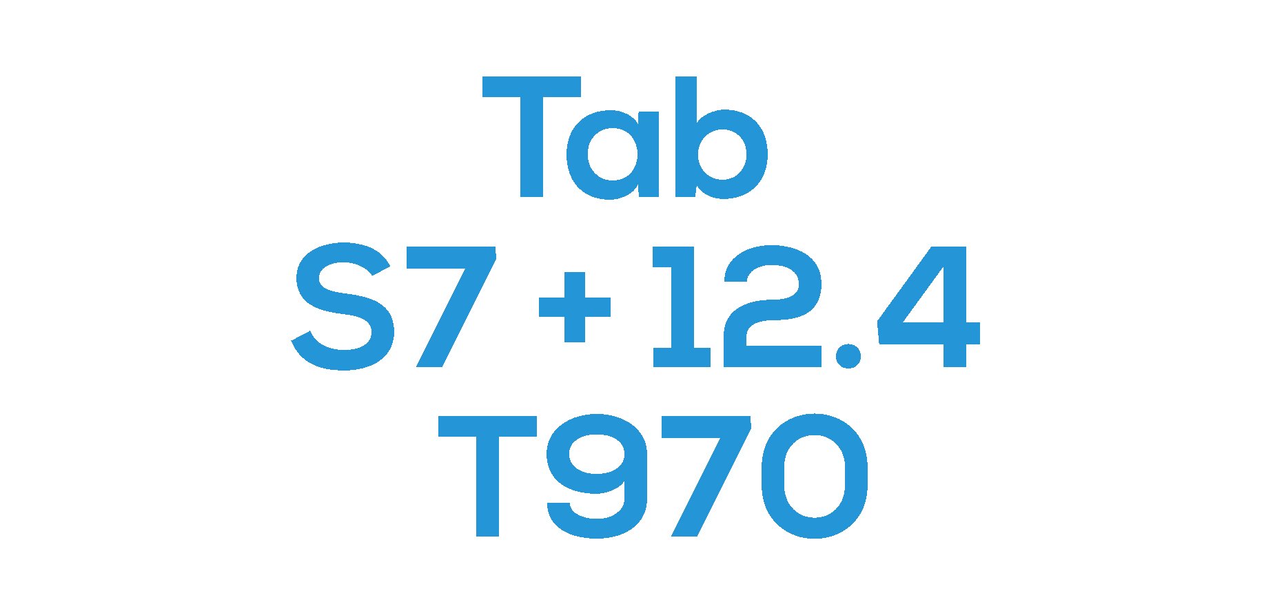 Tab S7 Plus 12.4" (T970)
