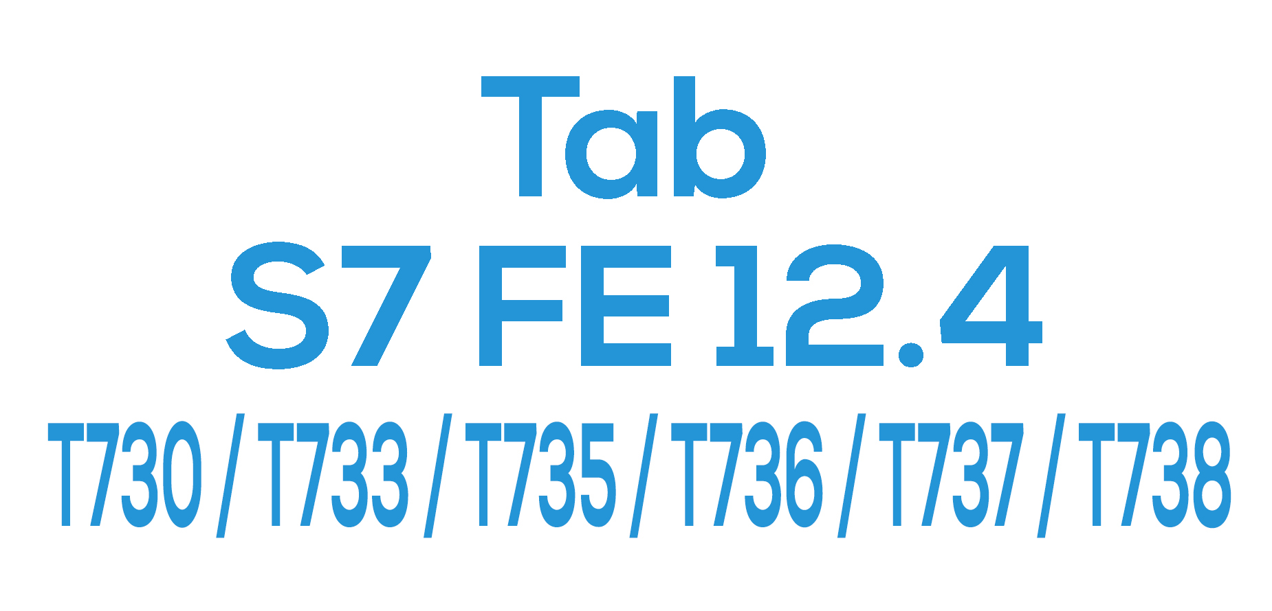 Tab S7 FE 12.4" (T730 / T733 / T735 / T736 / T737 / T738)