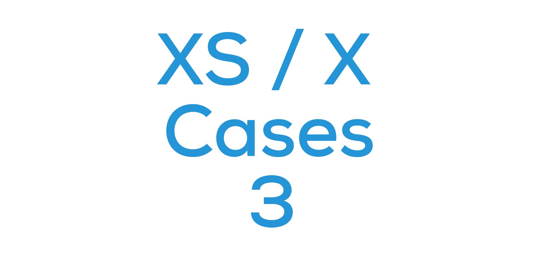 iPhone XS / X Cases 3