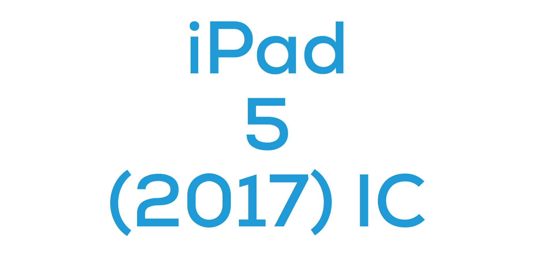 iPad 5 (2017) IC