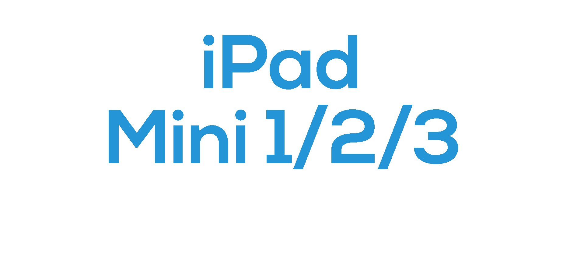 iPad Mini 1 / 2 / 3