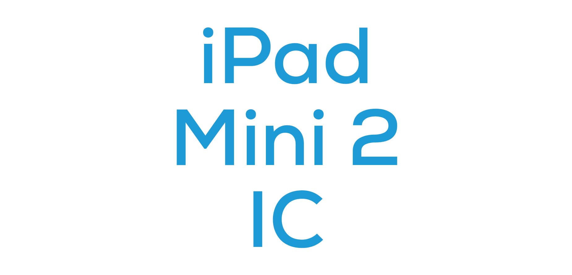 iPad Mini 2 IC