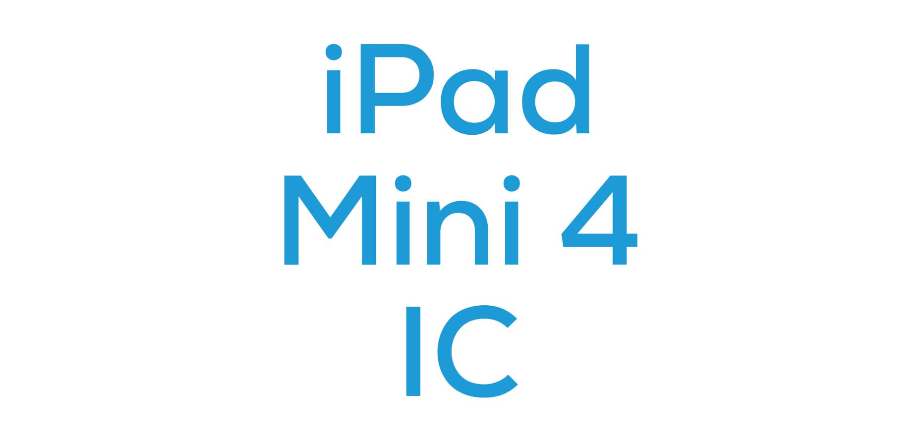 iPad Mini 4 IC