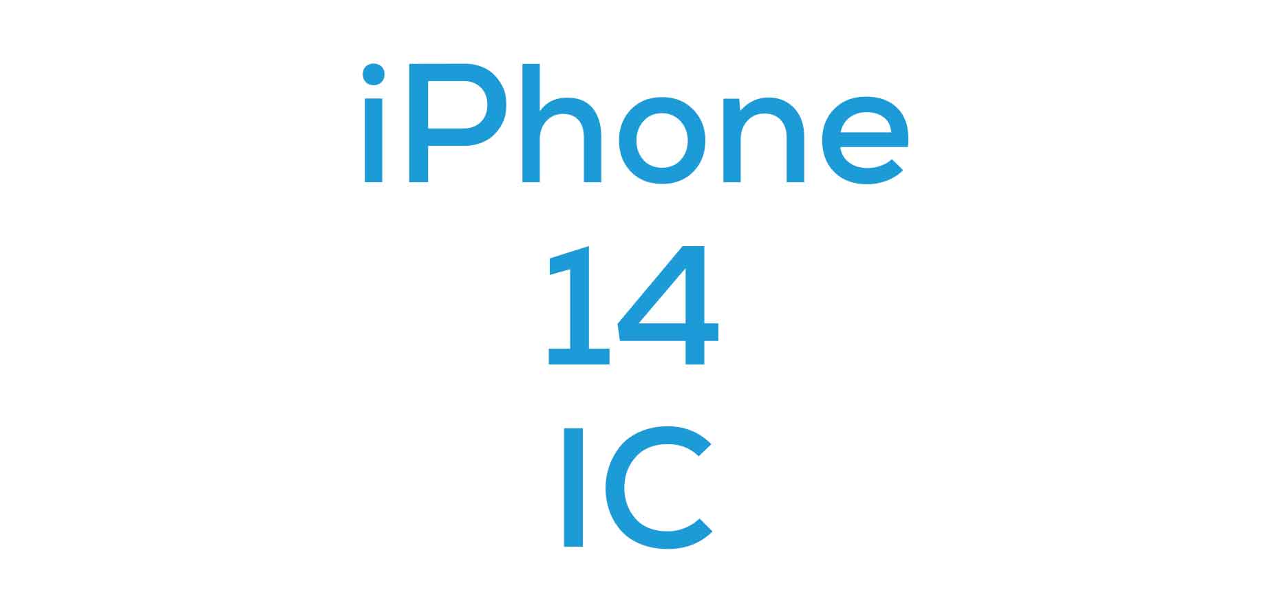 iPhone 14 IC