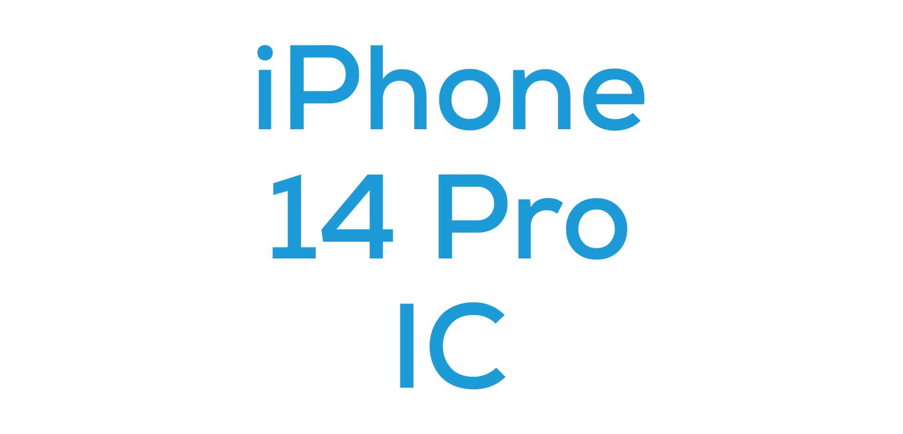 iPhone 14 Pro IC