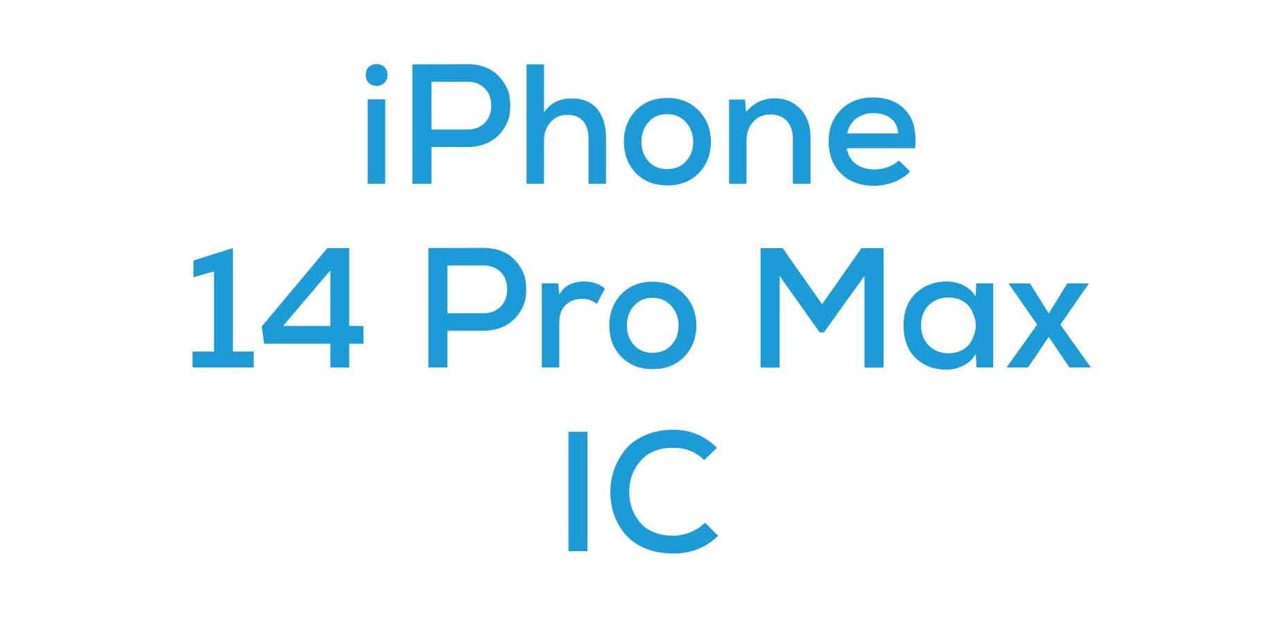 iPhone 14 Pro Max IC