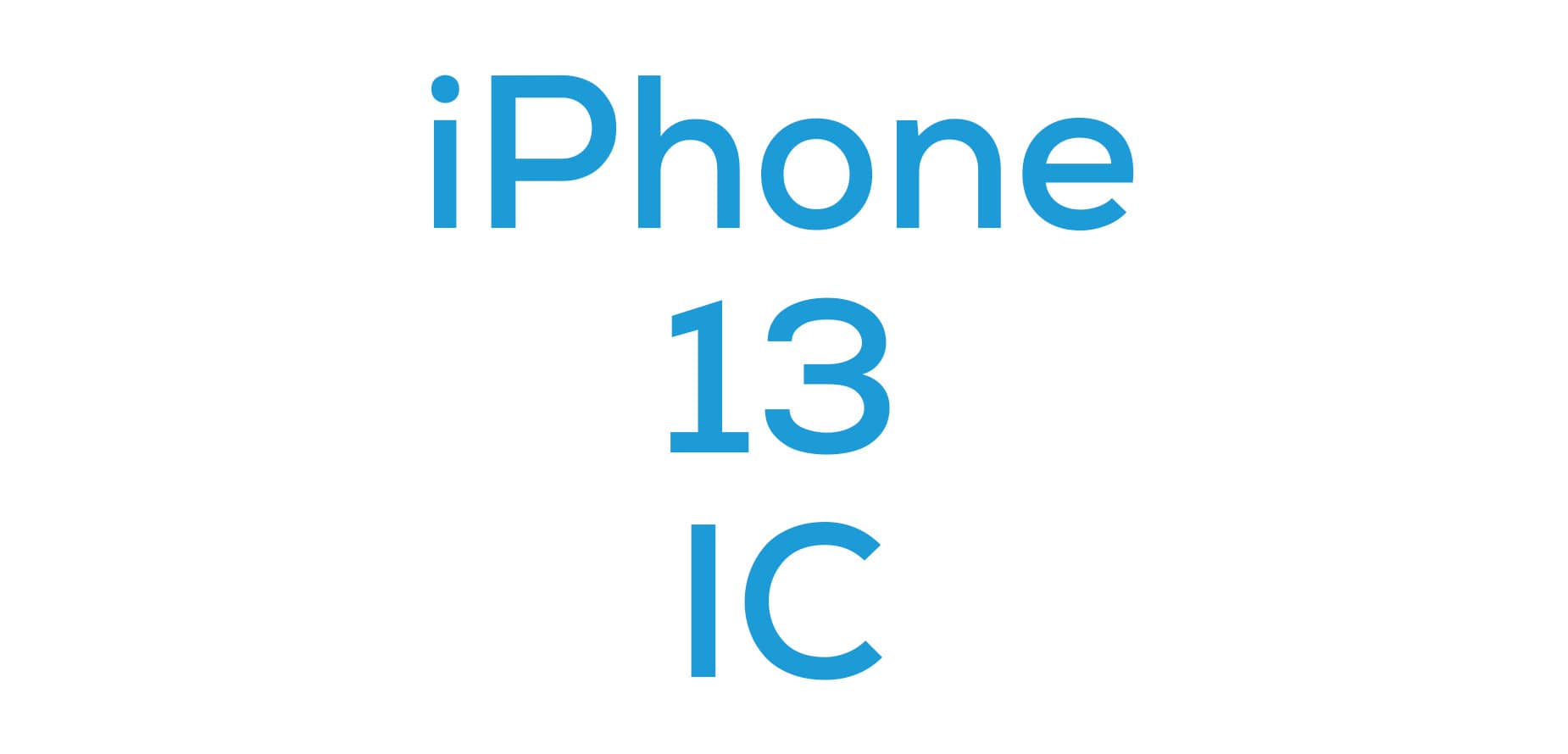 iPhone 13 IC