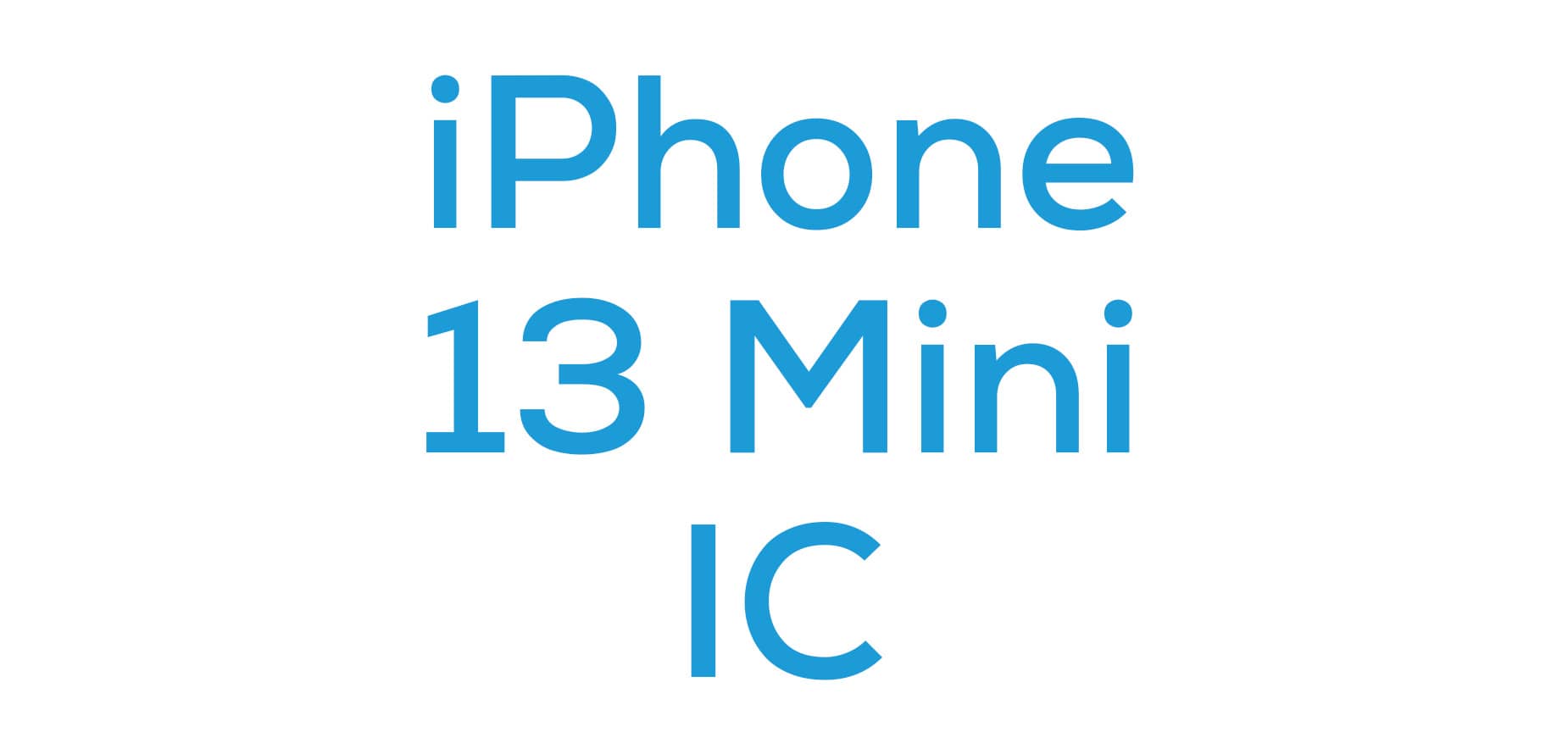iPhone 13 Mini IC