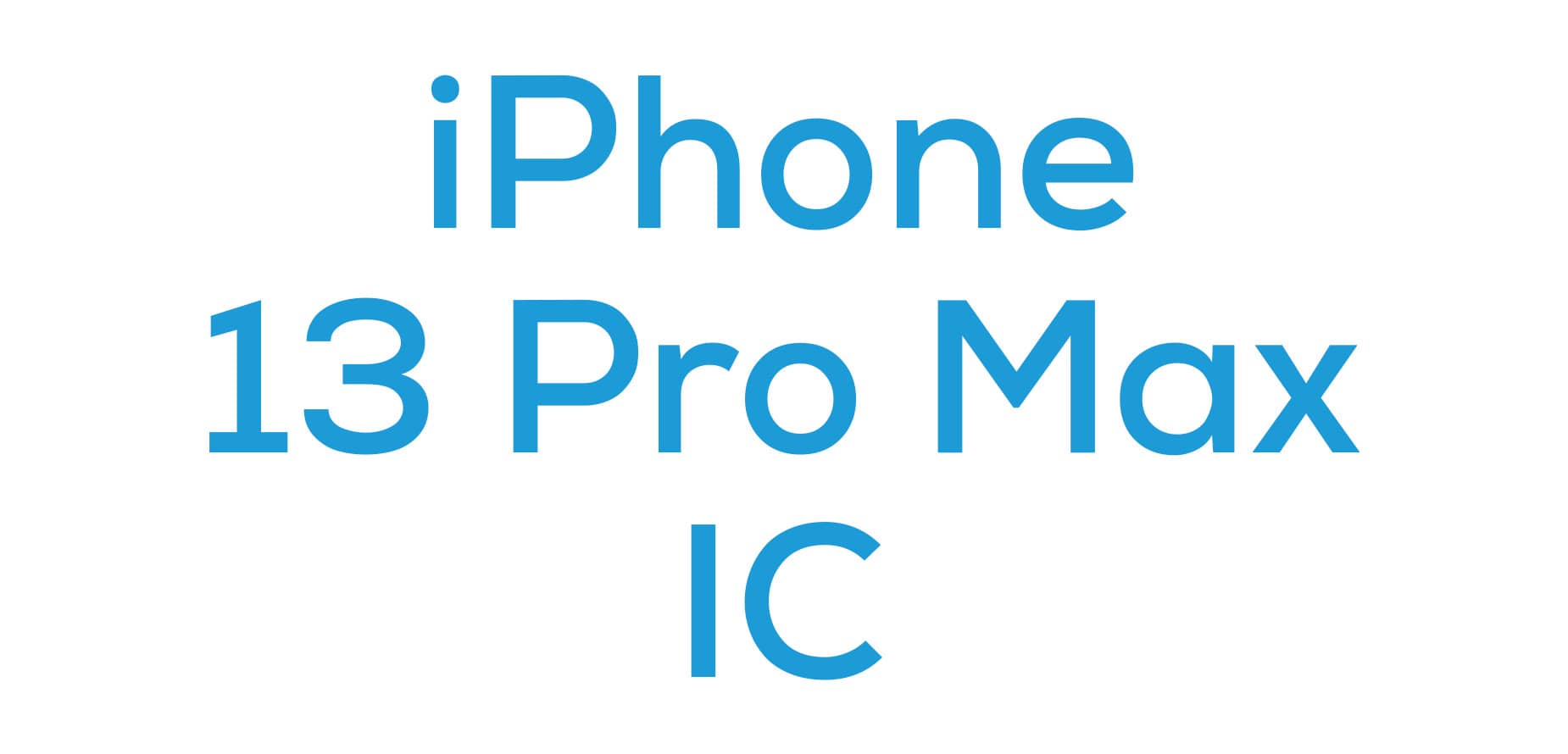 iPhone 13 Pro Max IC