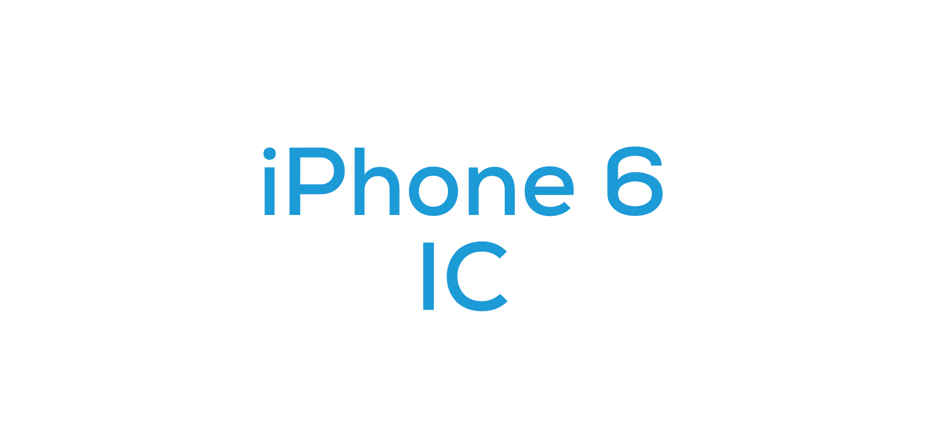 iPhone 6 IC
