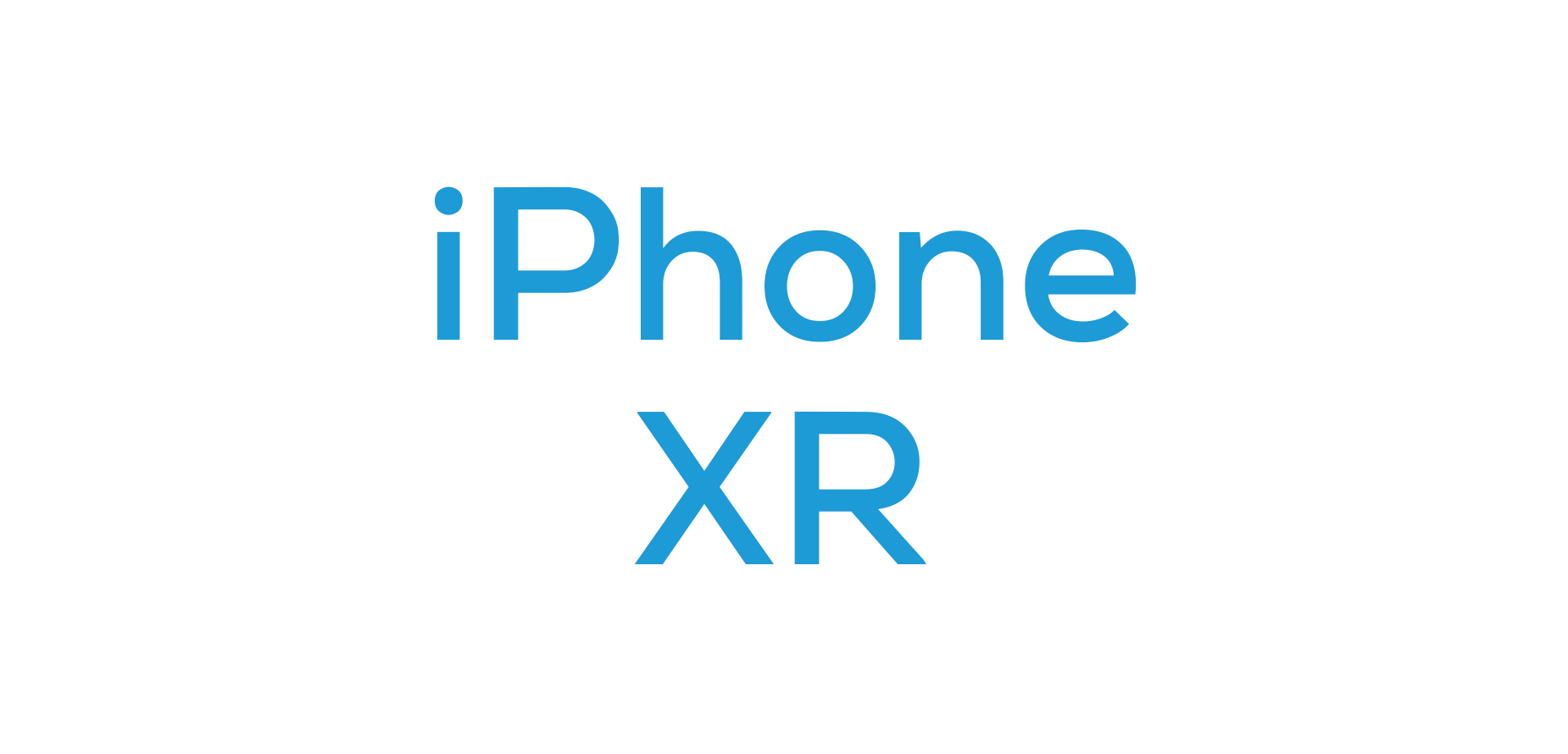 iPhone XR