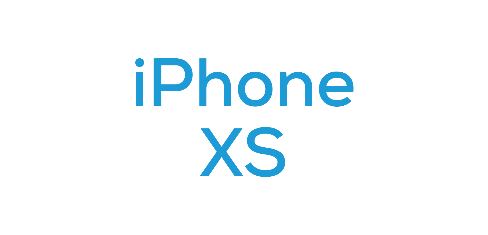 iPhone XS