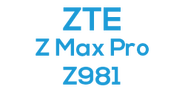 ZTE Z Max Pro Z981