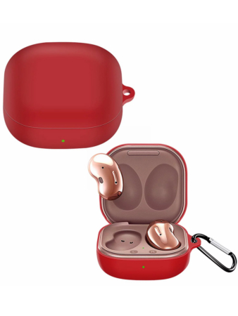 Galaxy Buds Pro / Buds 2 Pro / Buds 2 / Buds FE / Buds Live Soft Silicone Case - RED (Only Ground Shipping)