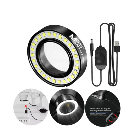 MaAnt MY-035 Adjustable Microscope Ring Lamp for Binocular / Trinocular Microscopes