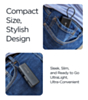 PowerPeak USB C-L Cable Key Chain Loop On Portable Power Bank (4500 mAh) (Only Ground Shipping)