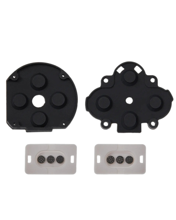 Left Right Rubber Conductive D-Pad Buttons Set for PlayStation Portable PSP 1000 (4 Piece Set)