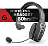 Urban by PowerPeak Sound Gear Viper 2 Wireless Bluetooth Trucker / Office Headset (BLACK) (Only Ground Shipping)