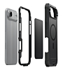 xBase Boulder MagSafe Heavy-Duty Case with Belt Clip - BLACK for iPhone Air (Only Ground Shipping)