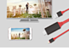 Display 2in1 Cable for HDMI & USB-A / L (HDTV / Charging & Data) (3ft) (Only Ground Shipping)