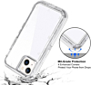 iPhone 13 Mini Transparent Shockproof Case - CLEAR (Only Ground Shipping)