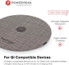 PowerPeak Aluminum Wireless Fast Charging Pad (15W) (Only Ground Shipping)