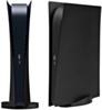 Faceplate Cover (BLACK) (2 Piece Set) for PlayStation 5 Digital Edition (NO LOGO) (Only Ground Shipping)