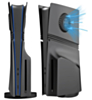 Faceplate Cover (BLACK) for PlayStation 5 Pro (Disc Edition) (V2) (NO LOGO) (Only Ground Shipping)