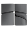 Faceplate Cover (BLACK) for PlayStation 5 Pro (Disc Edition) (NO LOGO) (Only Ground Shipping)