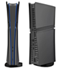 Faceplate Cover (BLACK) for PlayStation 5 Pro (Digital Edition) (NO LOGO) (Only Ground Shipping)