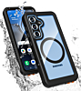 Galaxy S25 REDPEPPER FS Series Transparent Waterproof Hybrid Case (Only Ground Shipping)