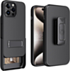 xBase by PowerPeak - Duraclip Series Combo Case MagSafe Belt Clip Holster for iPhone 15 Pro Max (Only Ground Shipping)